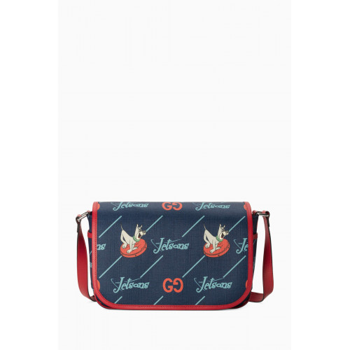 Gucci - x The Jetsons Crossbody Bag in Supreme Canvas