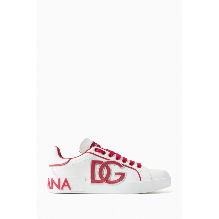 Dolce & Gabbana - Portofino Low-top Sneakers in Nappa Leather