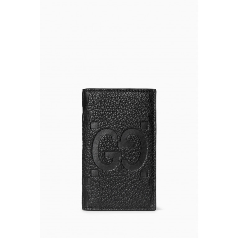 Gucci - Jumbo GG Card Case in Leather