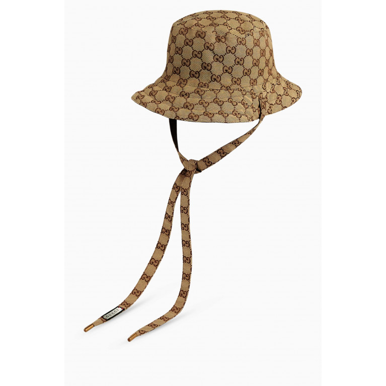 Gucci - Reversible Hat in GG Canvas & Nylon