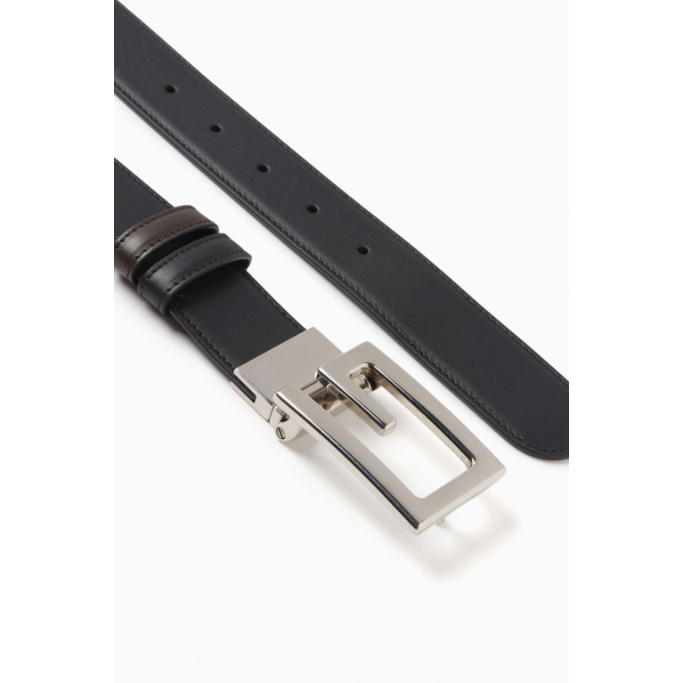 Gucci - Square G Reversible Belt in Leather