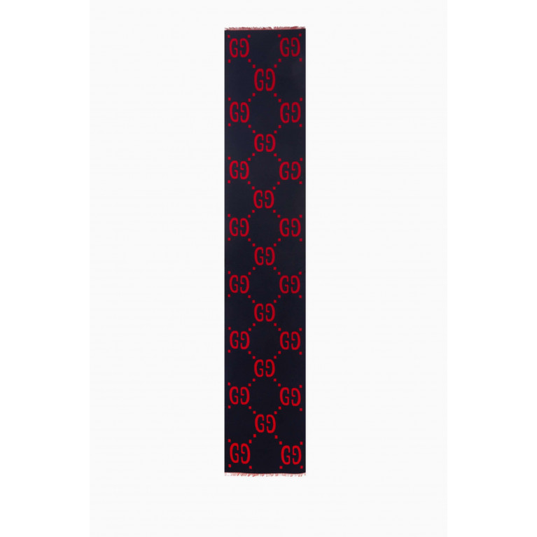 Gucci - Printed Scarf in Wool