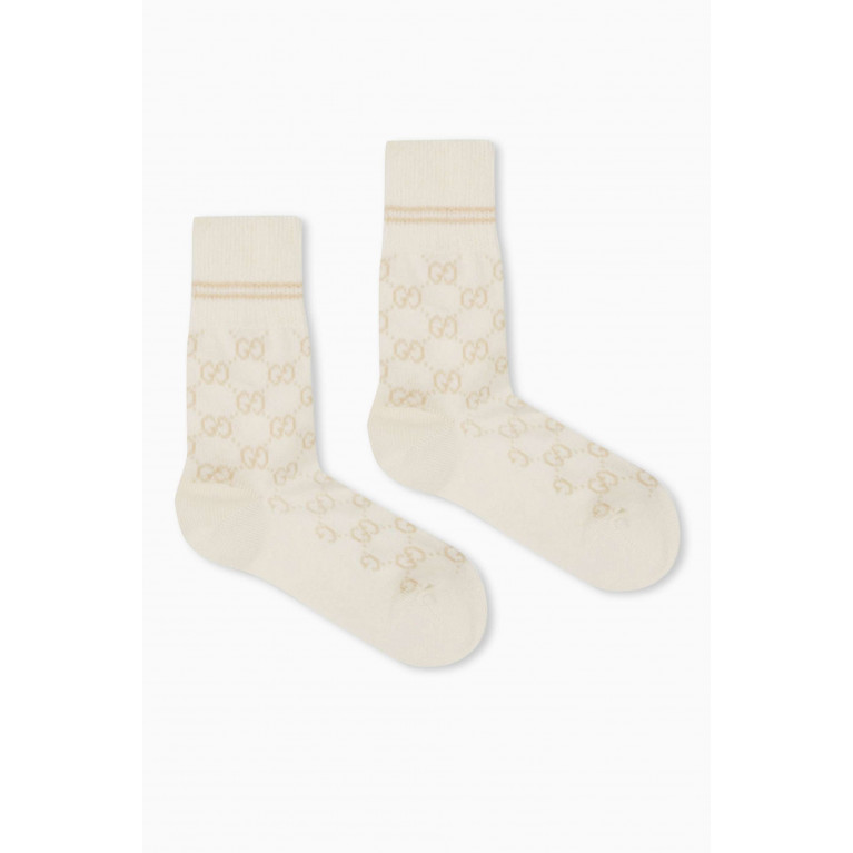 Gucci - GG Socks in Stretch Cotton