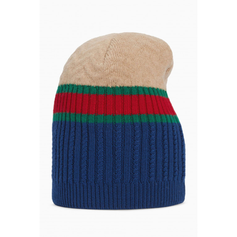 Gucci - Web Hat in Wool Knit