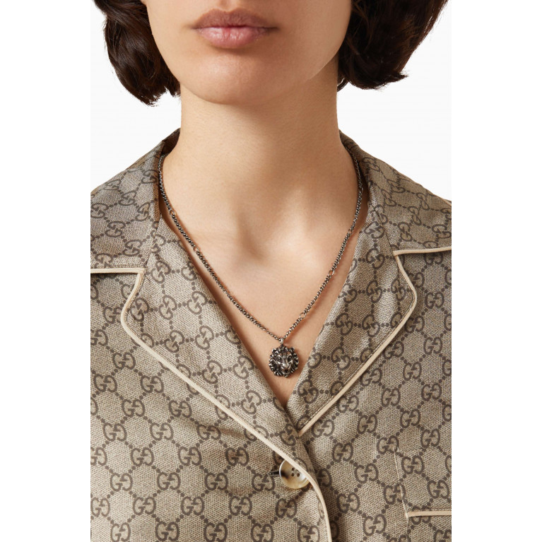 Gucci - Lion Head Pendant Necklace