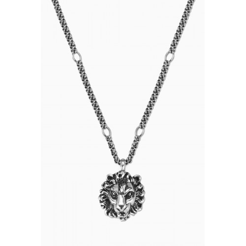 Gucci - Lion Head Pendant Necklace