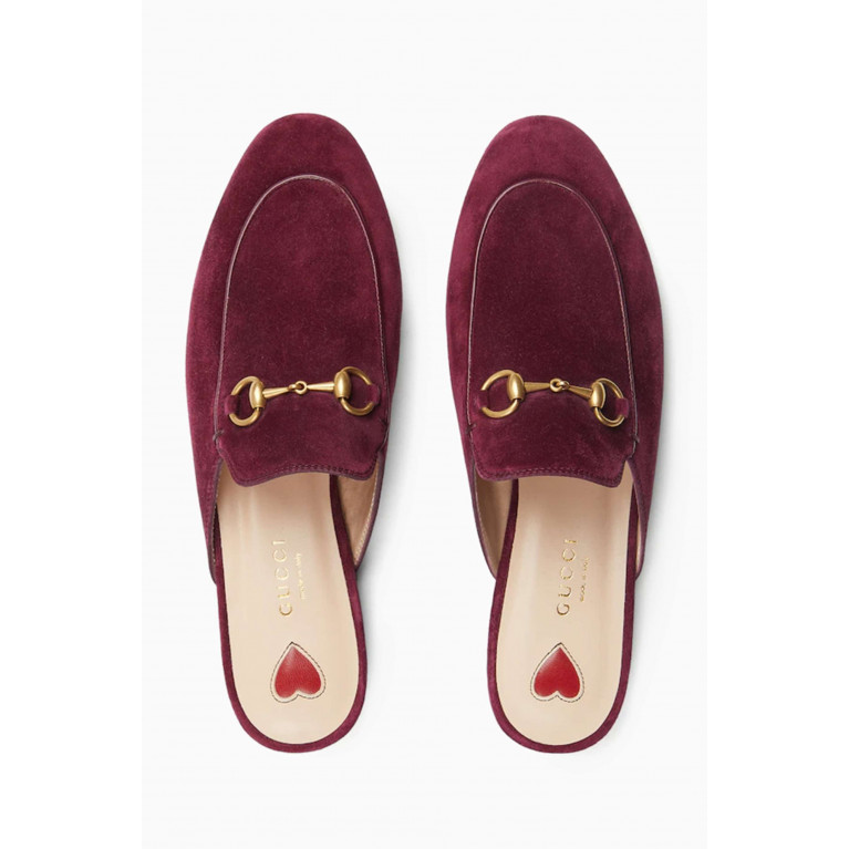 Gucci - Princetown Mules in Suede
