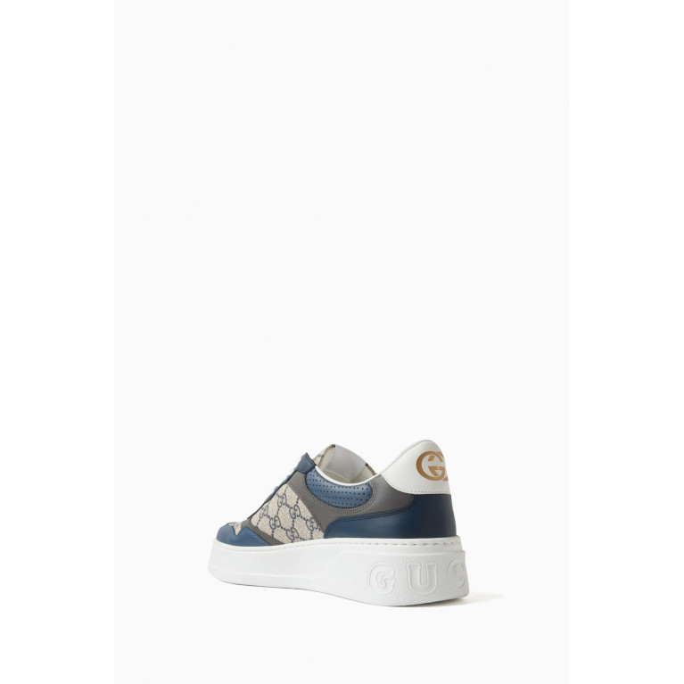 Gucci - GG Supreme Low-top Sneakers in Canvas & Leather