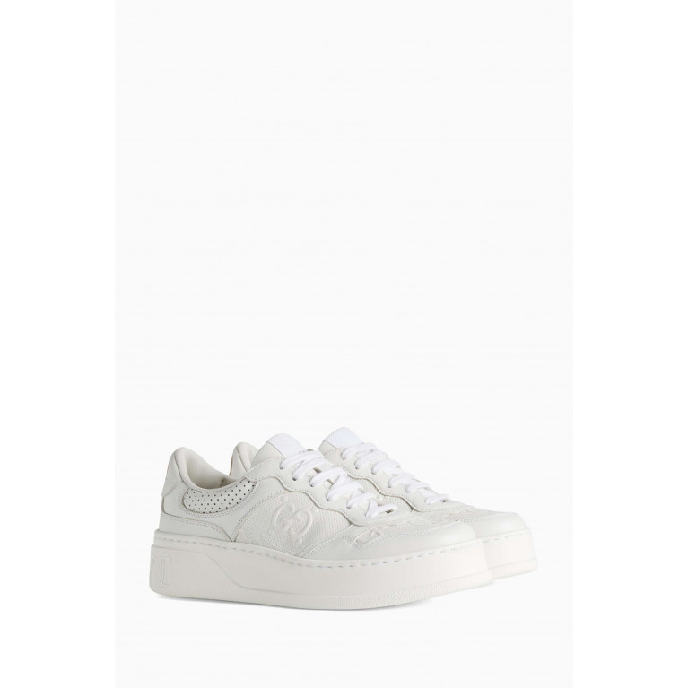 Gucci - GG Embossed Sneakers in Leather
