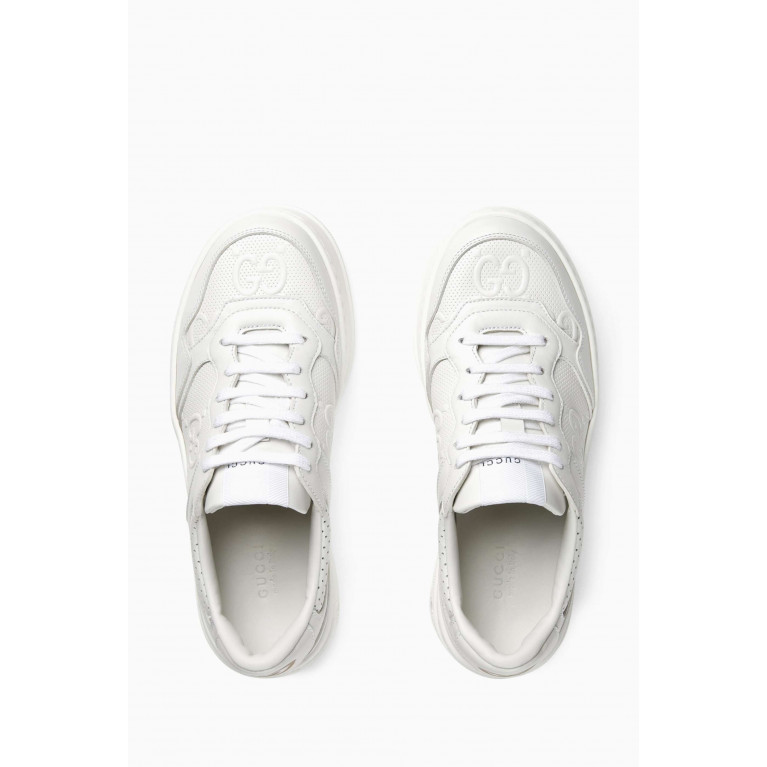 Gucci - GG Embossed Sneakers in Leather