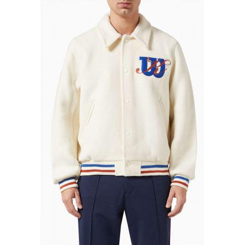 Kith - x Wilson Coaches Jacket in Wool-blend