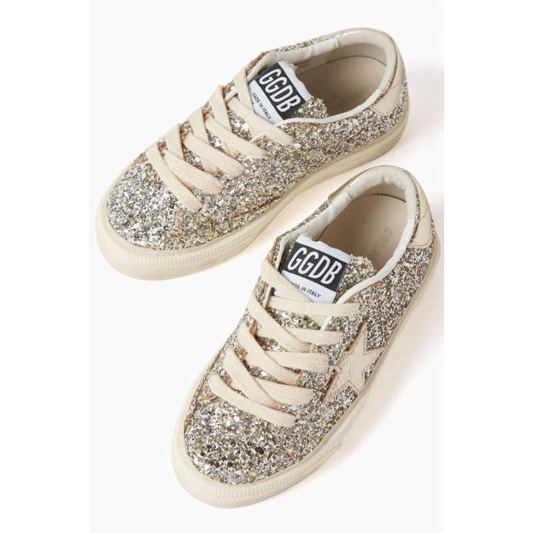 Golden Goose Deluxe Brand - May Low-top Sneakers in Glitter