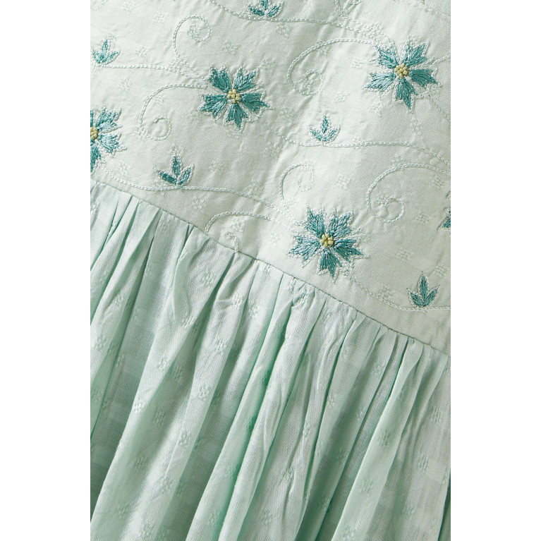 Miskaa - Floral Dress Green