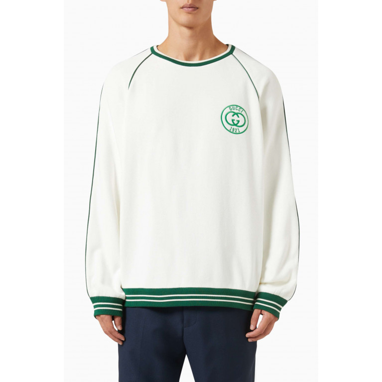 Gucci - Logo Sweatshirt in Cotton Jersey