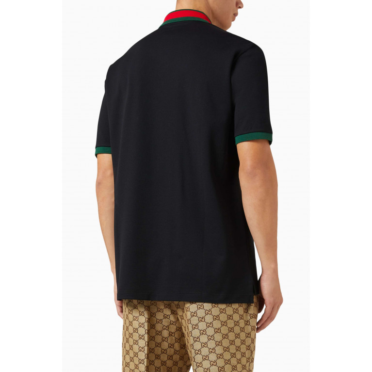 Gucci - Polo Shirt in Cotton Piqué