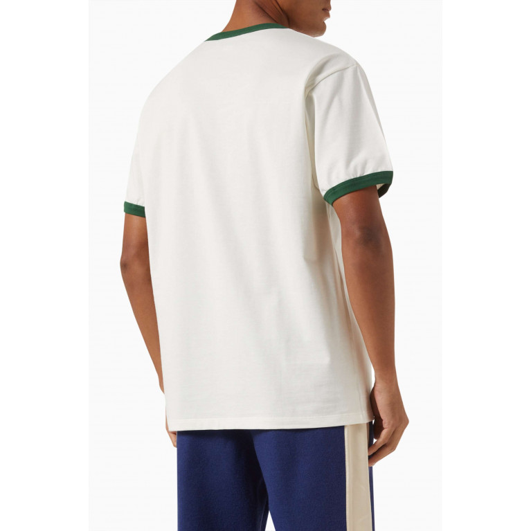 Gucci - Logo-embroidered T-shirt in Cotton-jersey