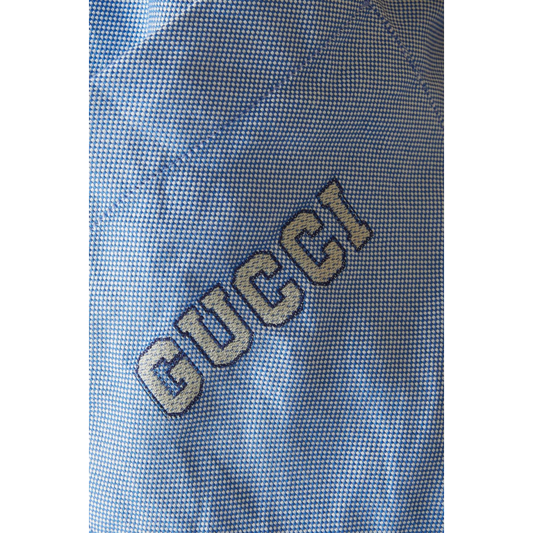 Gucci - Logo Shirt in Oxford Cotton