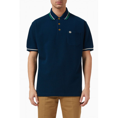 Gucci - Polo Shirt in Wool & Cotton