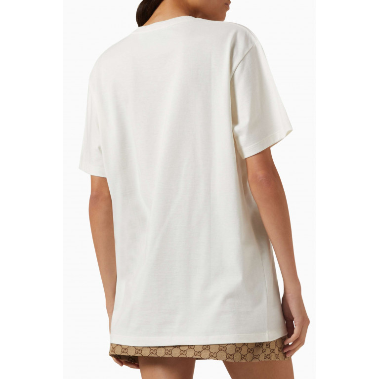 Gucci - Logo-print T-shirt in Cotton-jersey