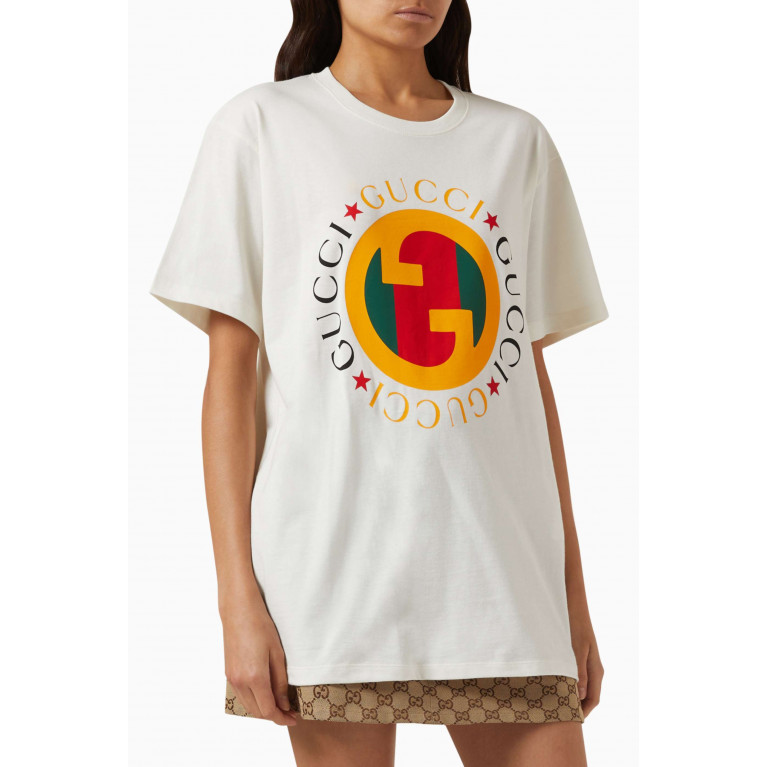 Gucci - Logo-print T-shirt in Cotton-jersey