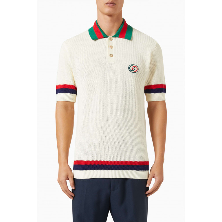 Gucci - Polo Shirt in Knit Cotton