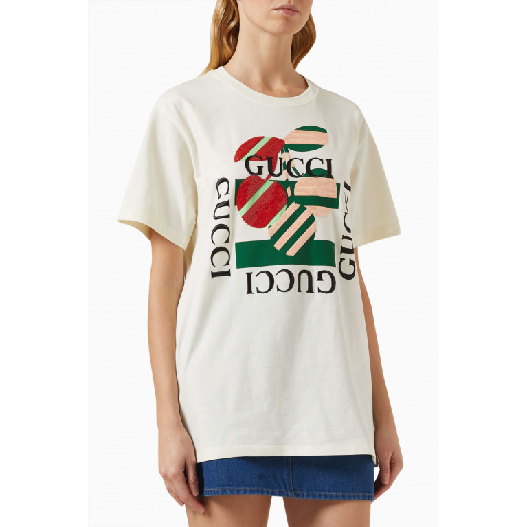 Gucci - Logo-printed T-shirt in Cotton-jersey