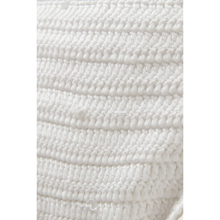 Solid & Striped - The Iris Bikini Briefs in Crochet