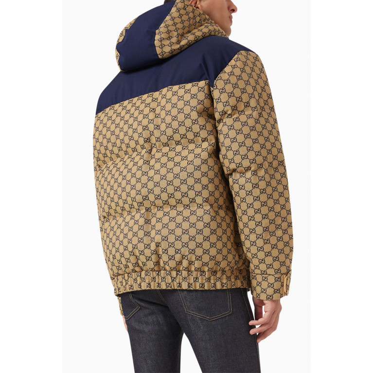 Gucci - GG Monogram Goose-down Jacket in Canvas