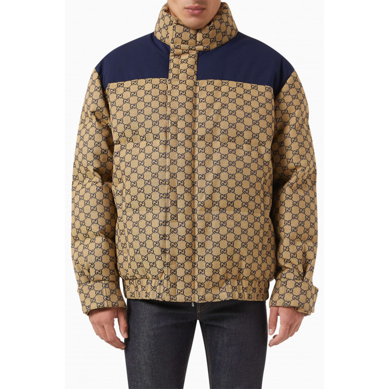 Gucci - GG Monogram Goose-down Jacket in Canvas
