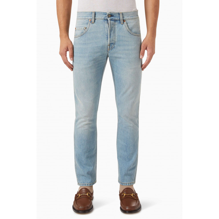 Gucci - Crop Tapered Jeans