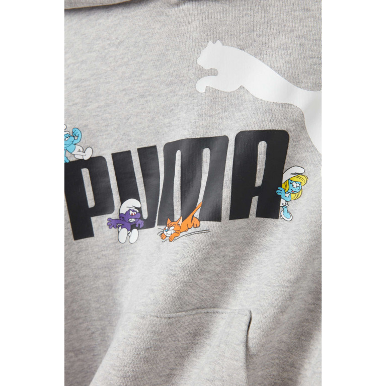 Puma - x The Smurfs Hoodie in Cotton