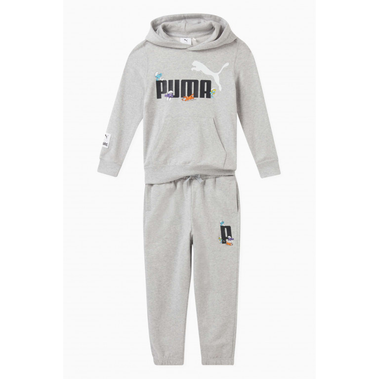 Puma - x The Smurfs Hoodie in Cotton