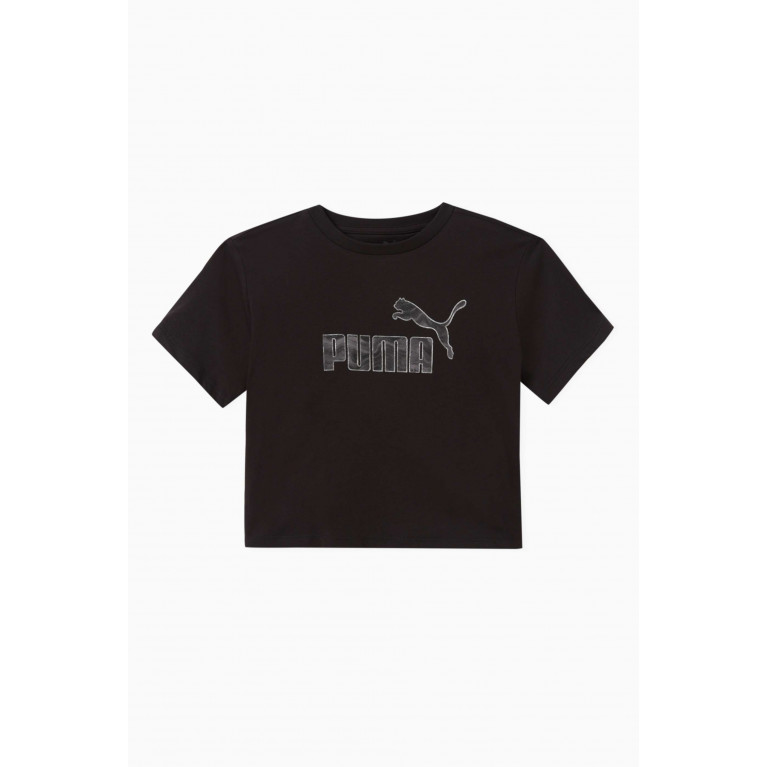 Puma - Logo-print T-shirt in Cotton