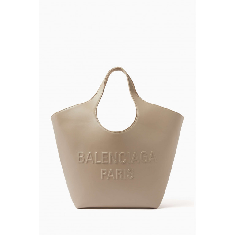 Balenciaga - Medium Mary Kate Tote Bag in Smooth Calfskin Leather