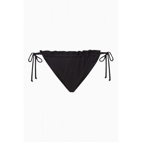 It's Now Cool - The Frill Tie Up Bikini Bottoms