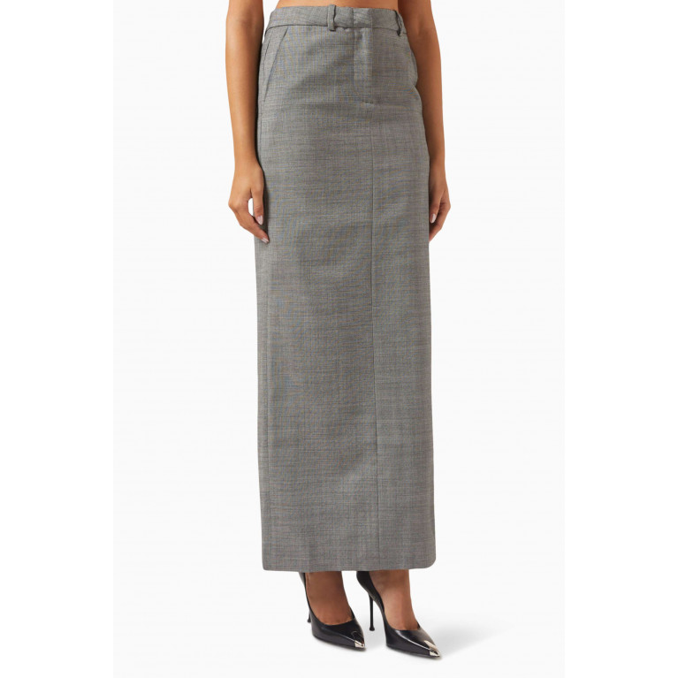 Alessandra Rich - Maxi Skirt in Wool