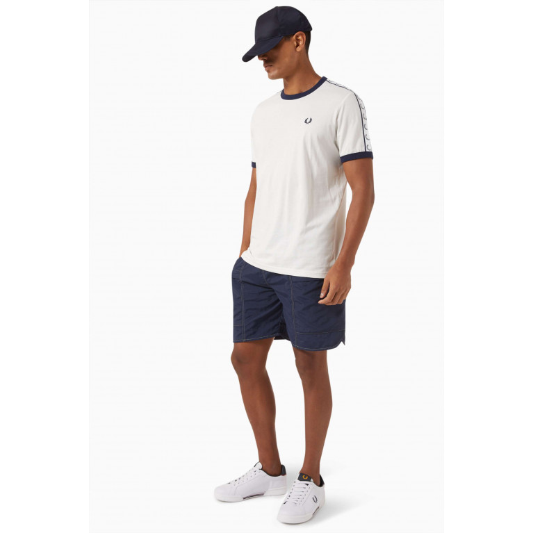 Fred Perry - Taped Ringer T-shirt in Cotton Jersey