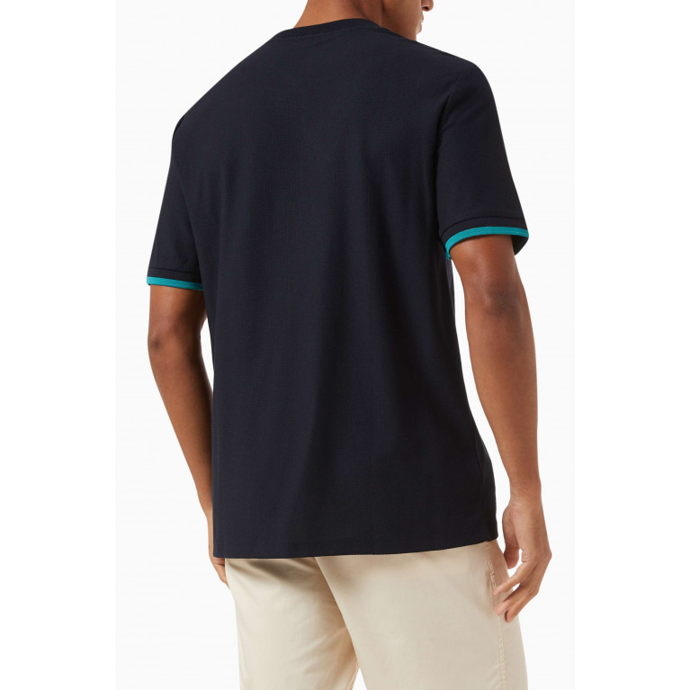 Fred Perry - Tipped Cuff T-shirt in Cotton Jersey