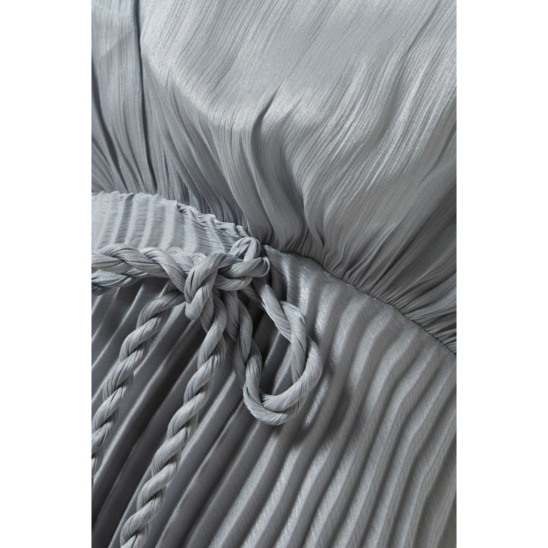 NASS - Belted Dress Silver