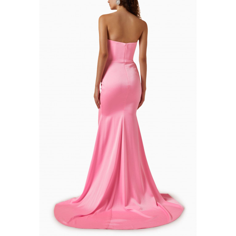 Alex Perry - Barkley Strapless Gown in Satin-crepe