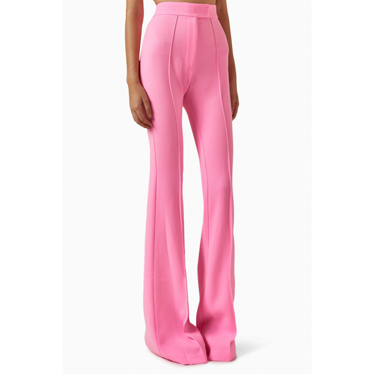 Alex Perry - Marden Flared Pants in Stretch-crepe