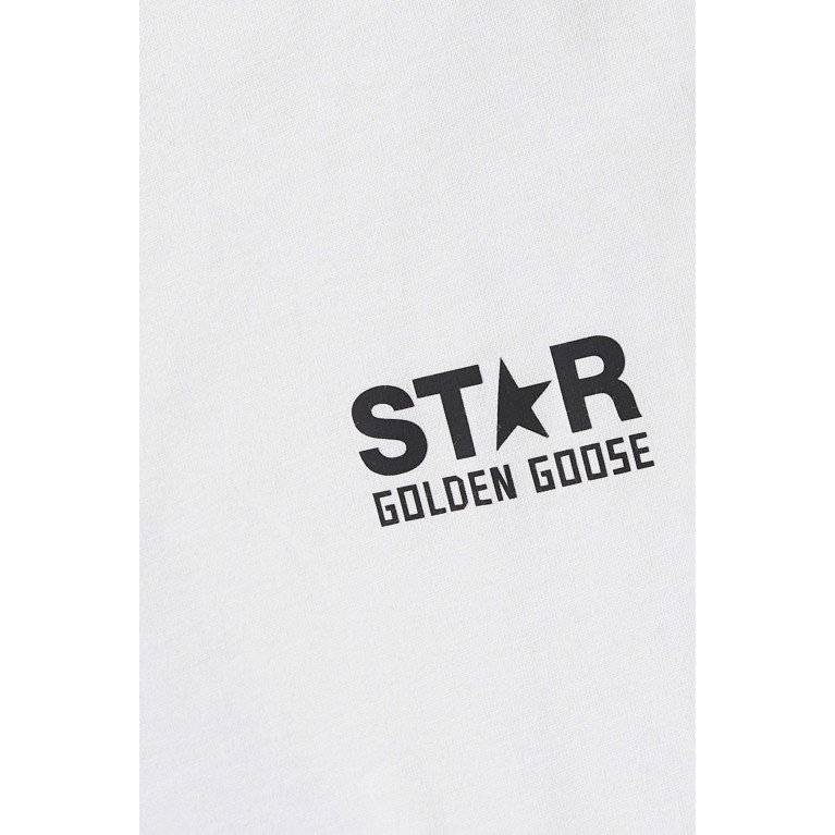 Golden Goose Deluxe Brand - Logo T-shirt in Jersey