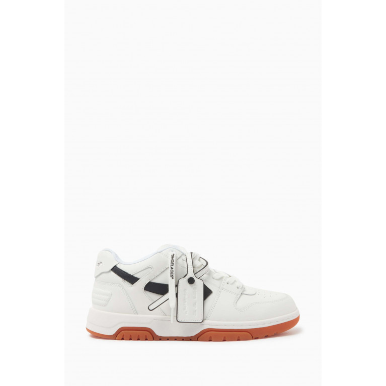 Off-White - Out Of Office Sneakers in Leather White