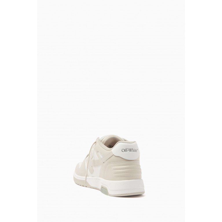Off-White - Out Of Office Sneakers in Leather Neutral