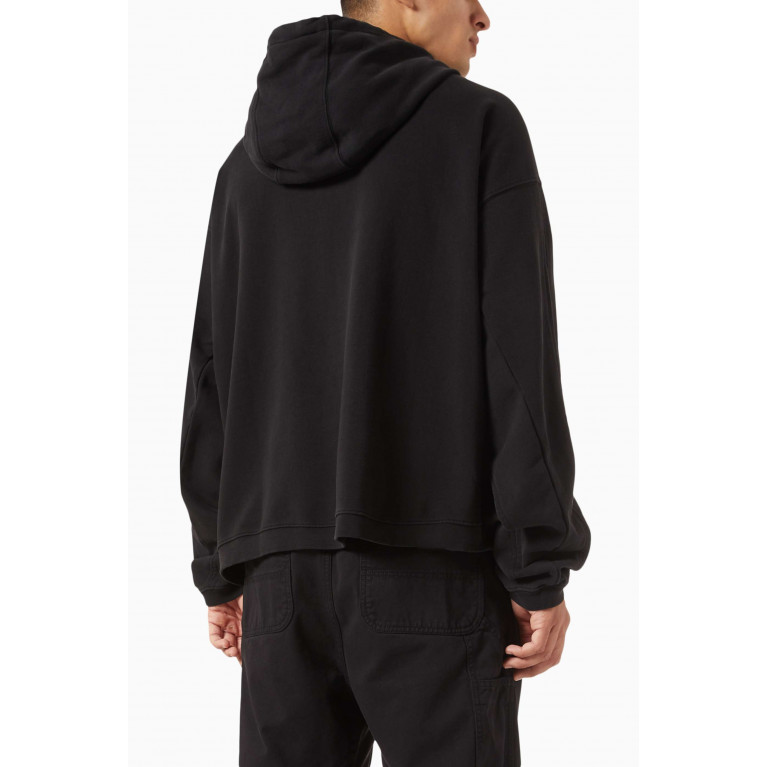 Les Benjamins - 001 Cut-out Hoodie in Cotton