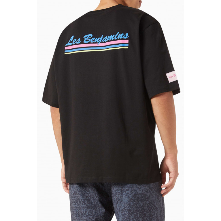 Les Benjamins - 004 Oversized T-shirt in Cotton-jersey