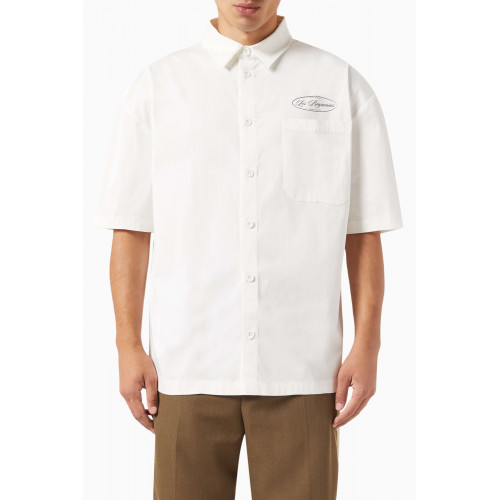 Les Benjamins - 002 Short-sleeve Shirt in Cotton-blend