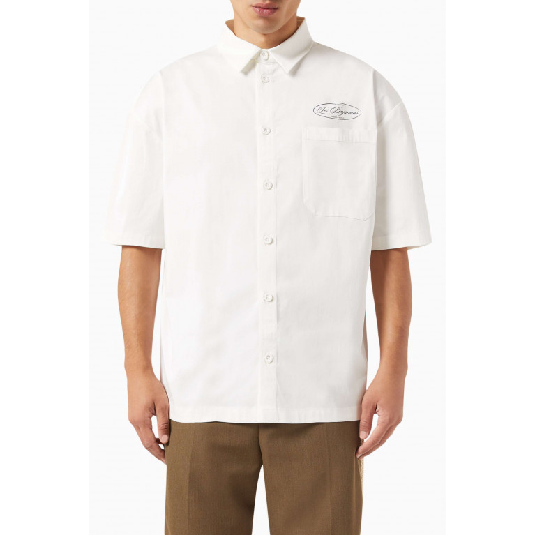 Les Benjamins - 002 Short-sleeve Shirt in Cotton-blend