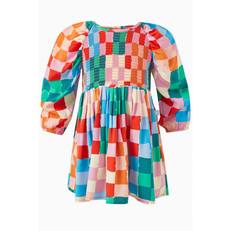 Stella McCartney - Chequered Print Dress in Viscose