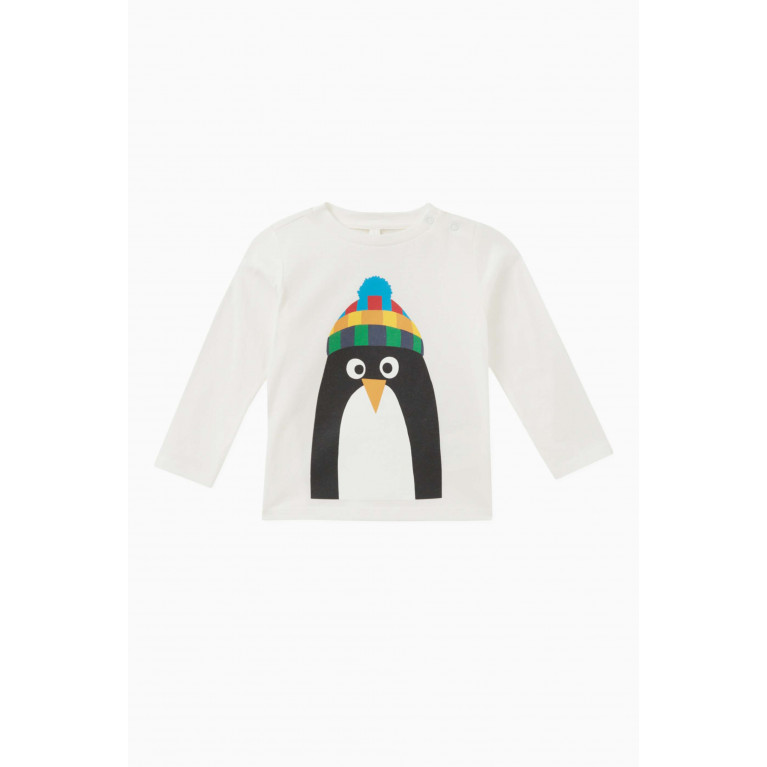 Stella McCartney - Penguin Print T-shirt in Cotton